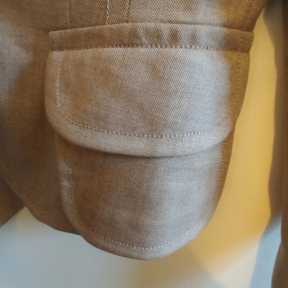 Akris Punto 100% Wolle-laine-wool Beige Blazer - Picture 8 of 14